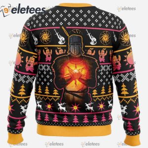 Christmas Solaire Dark Souls Ugly Christmas Sweater1