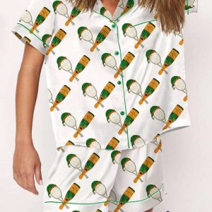 Christmas Tennis Racket Pajama Set