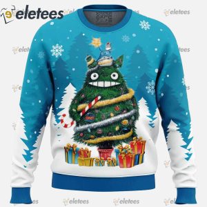 Christmas Totoro My Neighbor Totoro Ugly Christmas Sweater