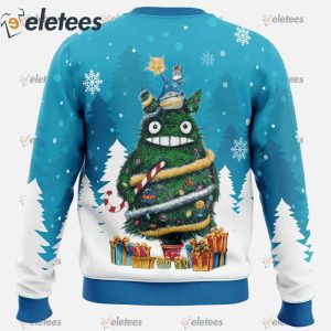 Christmas Totoro My Neighbor Totoro Ugly Christmas Sweater1