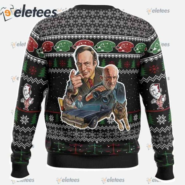 Classic Better Call Saul Ugly Christmas Sweater