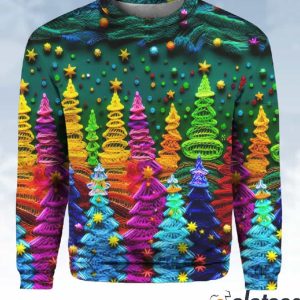 Colorful Christmas Tree Sweatshirt