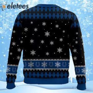 Colts Football Merry Kissmyass Ugly Christmas Sweater 2