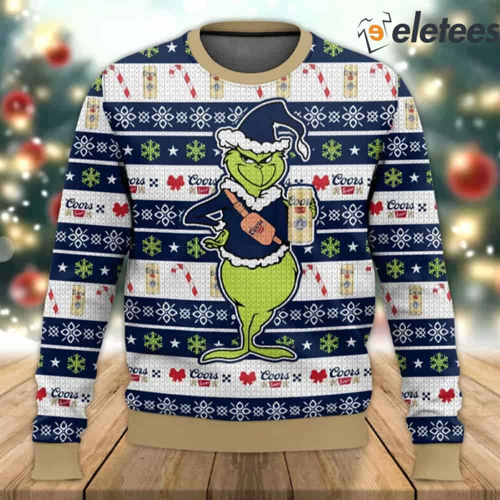 Coors ugly shop sweater