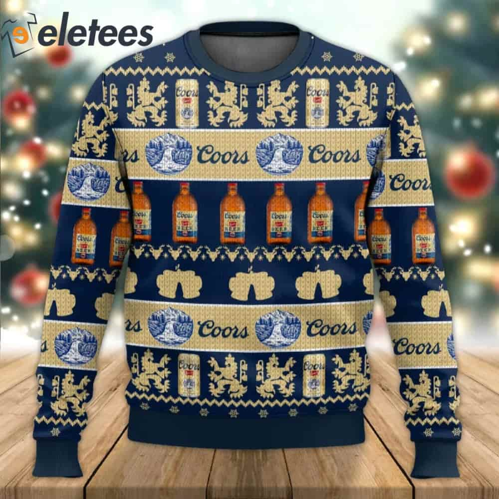 Coors hot sale ugly sweater