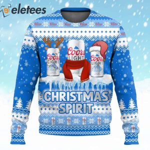 Personalized Name Coors Light Beer 3D All Over Printed Ugly Christmas  Sweater Christmas Gift For Family - Limotees