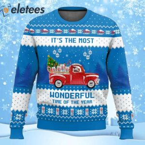 Coors Light It's The Most Wonderful Time For A Beer Ugly Christmas Sweater