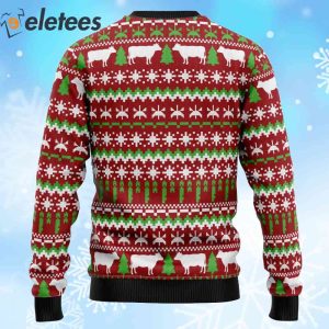 Cow Mooey Christmas Ugly Sweater 2