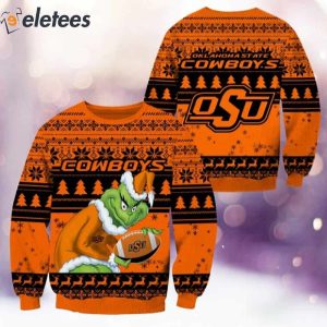 Cowboys Grnch Christmas Ugly Sweater 2