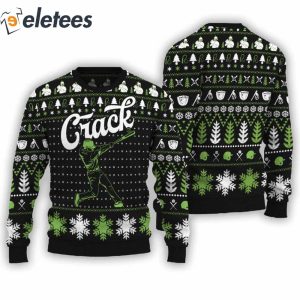 Crack Baseball Ugly Christmas Sweater1