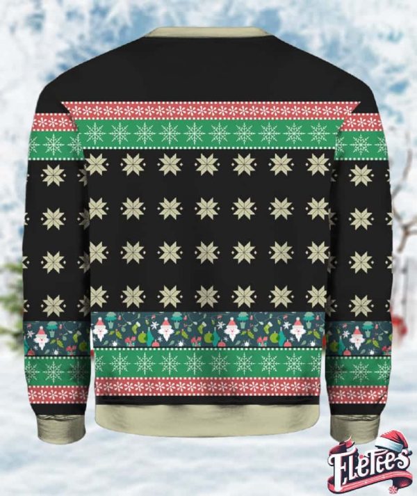 Cranky Sweater Funny Bicycle Ugly Christmas Sweater