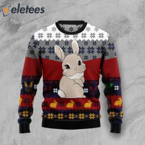 Cute Rabbit Ugly Christmas Sweater