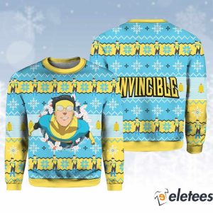 Cute Xmas Invincible Ugly Christmas Sweater 1
