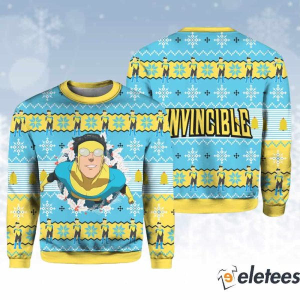 Cute Xmas Invincible Ugly Christmas Sweater