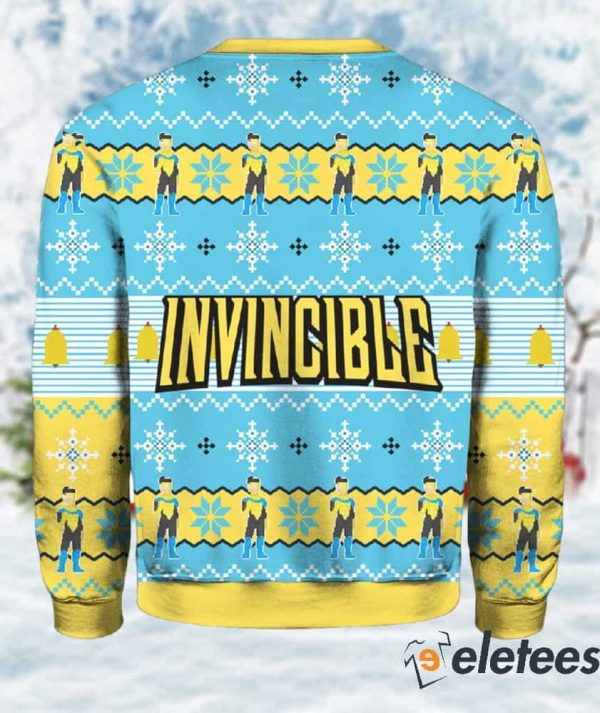 Cute Xmas Invincible Ugly Christmas Sweater