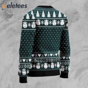 Dabbing Through The Snow Guinea Pig Ugly Christmas Sweater1