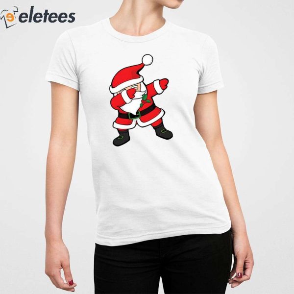 Dancing Dabbing Santa Claus Christmas Shirt