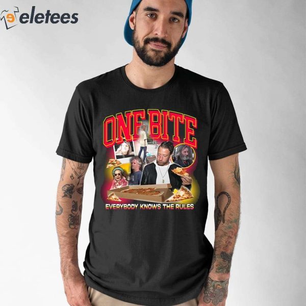 Dave Portnoy One Bite Everyone Knows The Rules Shirt