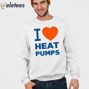 David Eby I Love Heat Pumps Shirt 3