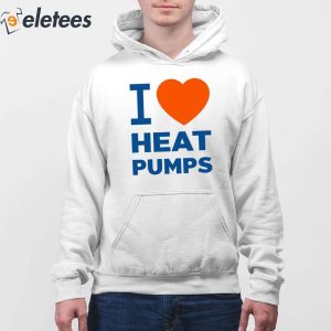 David Eby I Love Heat Pumps Shirt 4