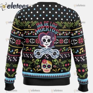 Day of the Dead Ugly Christmas Sweater1