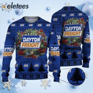 Dayton Freight Lines Ugly Christmas Sweater1