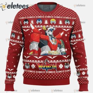 Defender of the Universe Voltron Ugly Christmas Sweater