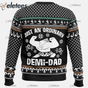 Demi Dad Moana Ugly Christmas Sweater1
