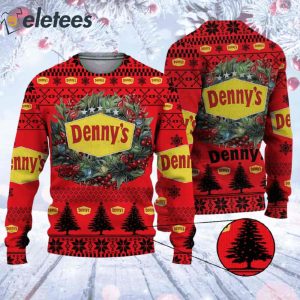 Dennys Ugly Christmas Sweater