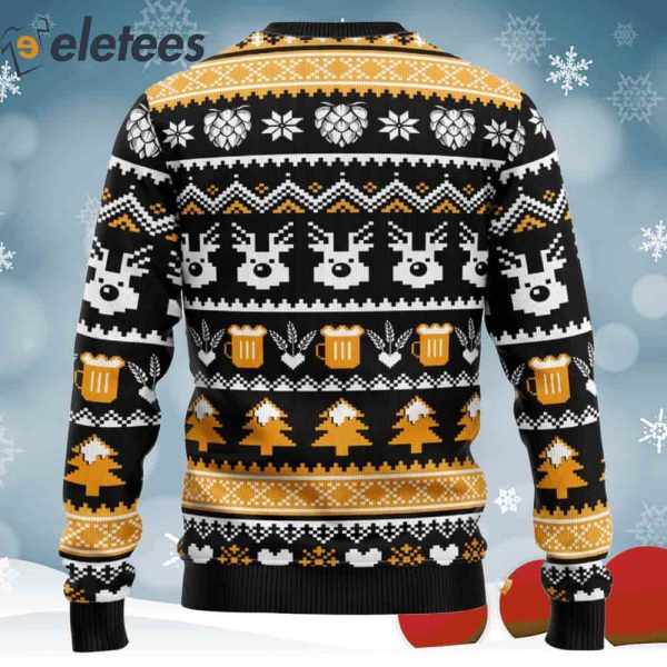Die Wunderbarste Zeit Fur Ein Bier Ugly Christmas Sweater