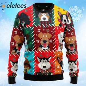 Dog Face Ugly Christmas Sweater