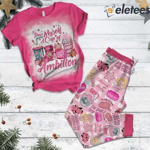 Dolly Parton Pour Myself A Cup Of Ambition Pajamas Set