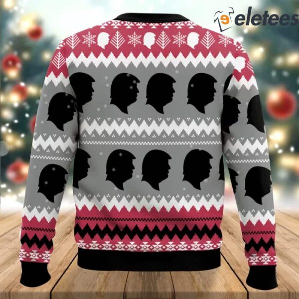 Donal Pump Ugly Christmas Sweater