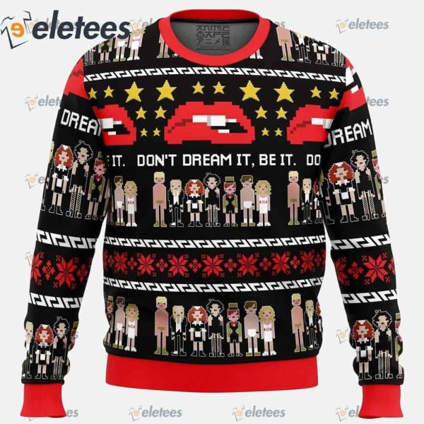 Don’t Dream It Be It The Rocky Horror Picture Show Ugly Christmas Sweater