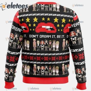 Don t Dream It Be It The Rocky Horror Picture Show Ugly Christmas Sweater