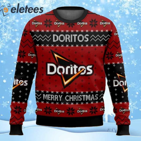 Doritos Snack Brand Ugly Christmas Sweater
