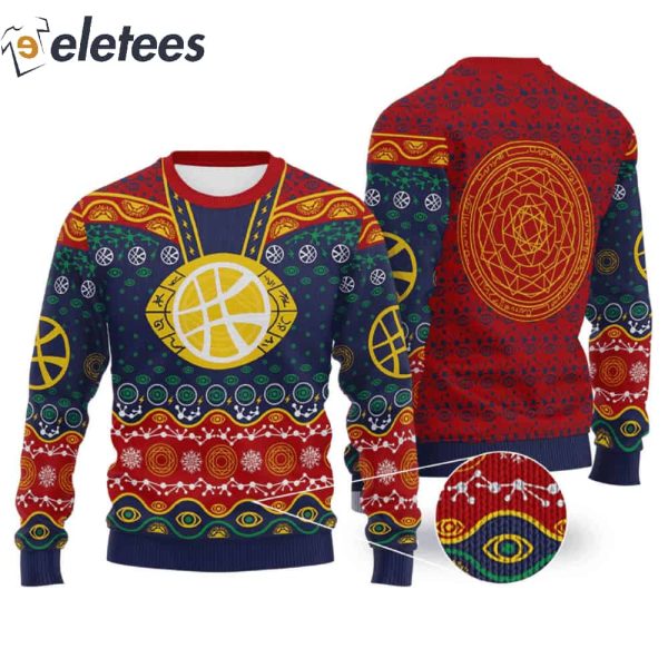 Dr Strange Mavel Ugly Christmas Sweater