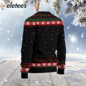 Drink Wine And Watch Christmas Movies Ugly Christmas Sweater1