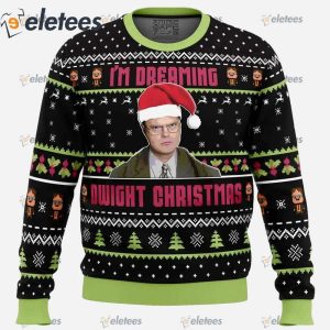 Dwight Christmas The Office Ugly Christmas Sweater