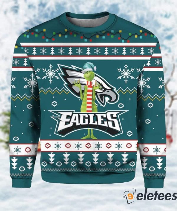 Eagle Grnch Christmas Ugly Sweater For Men Women