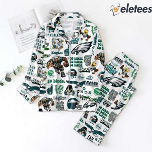 Eagles Go Birds Fly Eagles Fly Pajamas Set 2