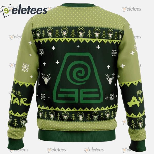 Earthbenders Earth Kingdom Avatar Ugly Christmas Sweater