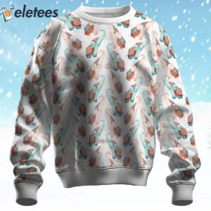 Elephant Dreams In Watercolor Ugly Christmas Sweater