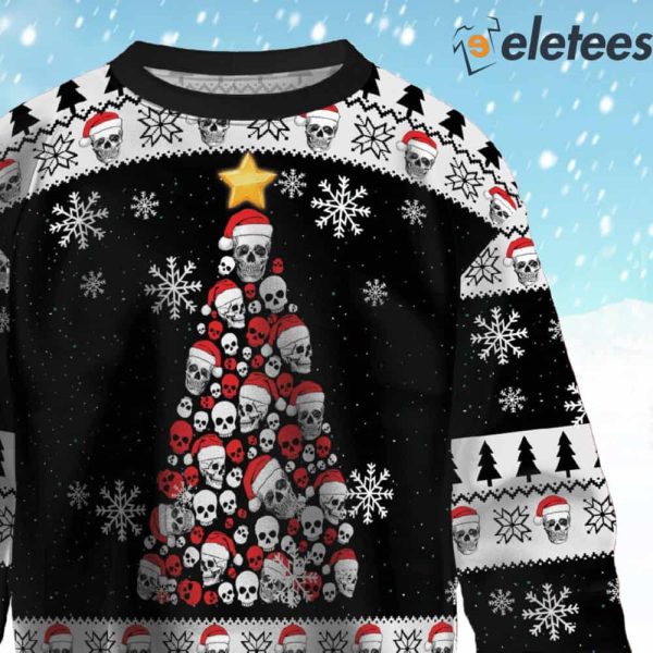 Evil Christmas Tree Ugly Christmas Sweater