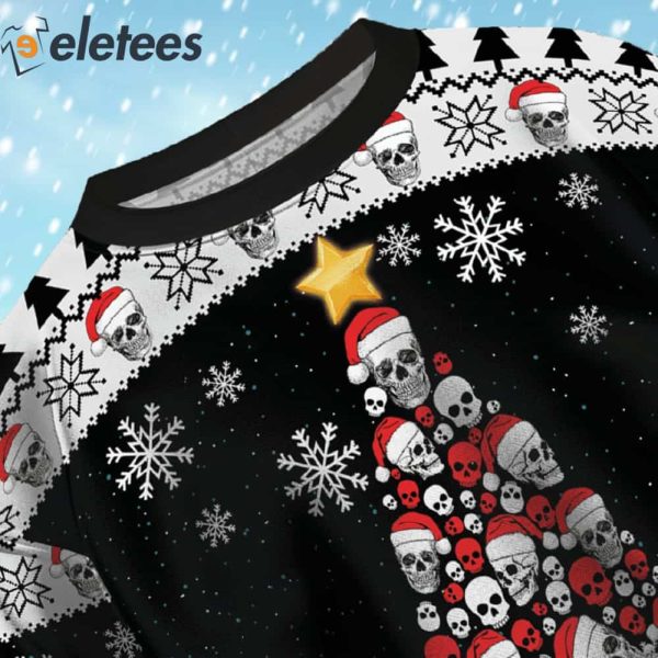 Evil Christmas Tree Ugly Christmas Sweater