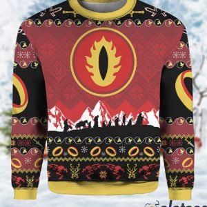 Eye Of Sauron Ugly Christmas Sweater 2