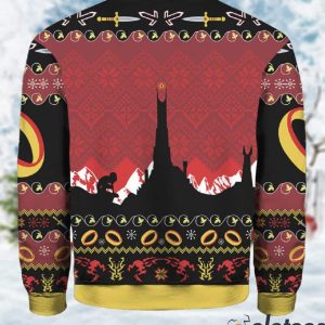 Eye Of Sauron Ugly Christmas Sweater 3