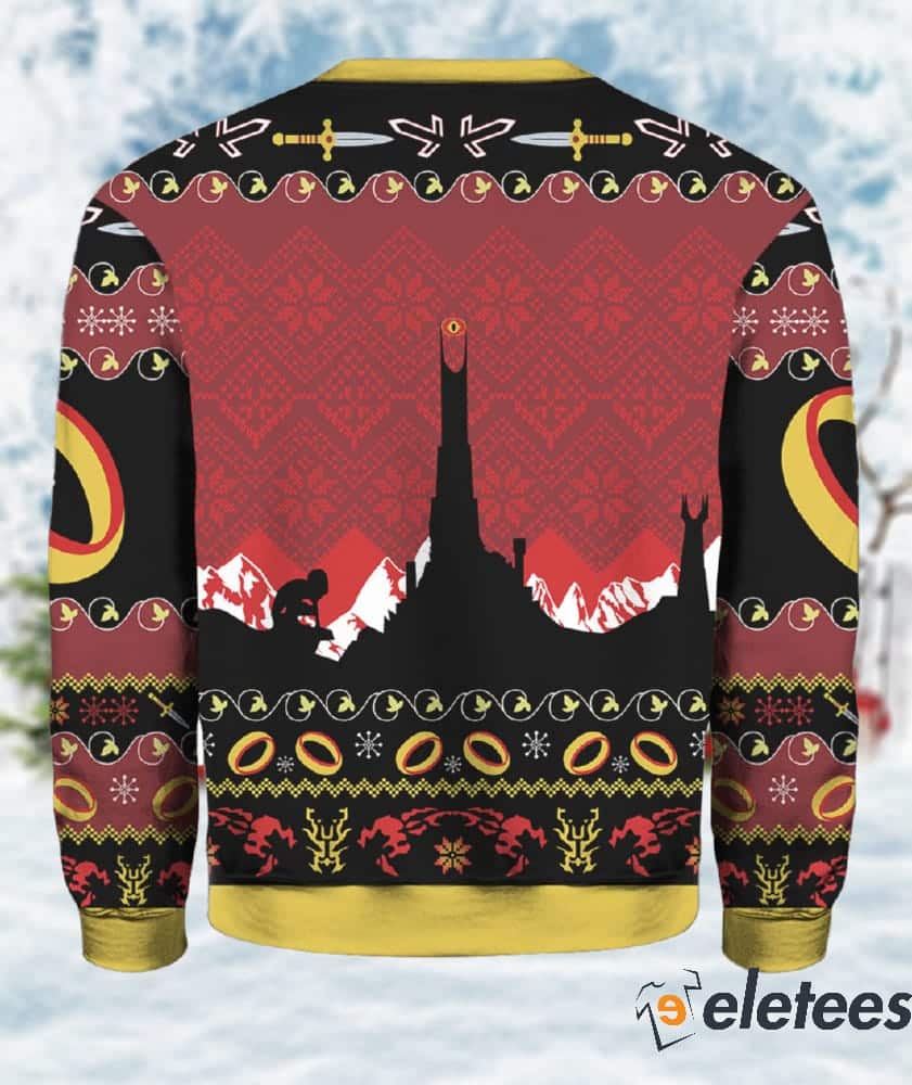 Sauron The Lord of the Rings Ugly Christmas Sweater Men And Women Sweater  Gift For Christmas - Banantees