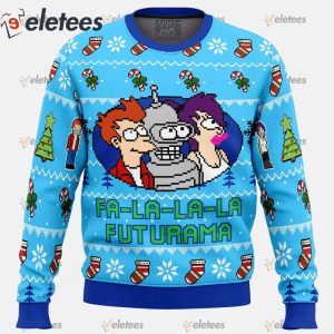 Fa-La-La-La Futurama Ugly Christmas Sweater