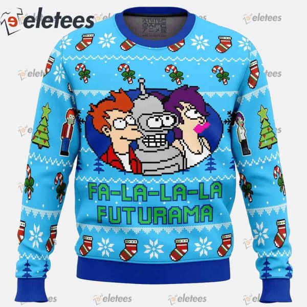 Fa-La-La-La Futurama Ugly Christmas Sweater